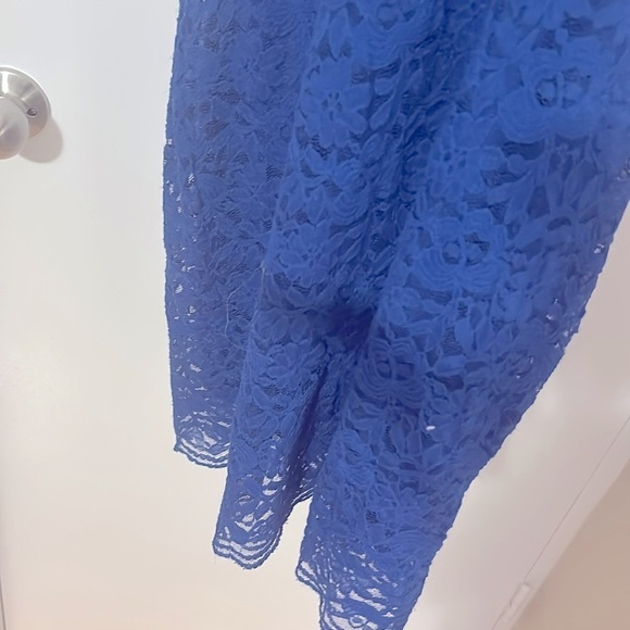 Brand new, tag still on dress. Large, lace material. Brand  unknown brand. - Picture 3 of 3